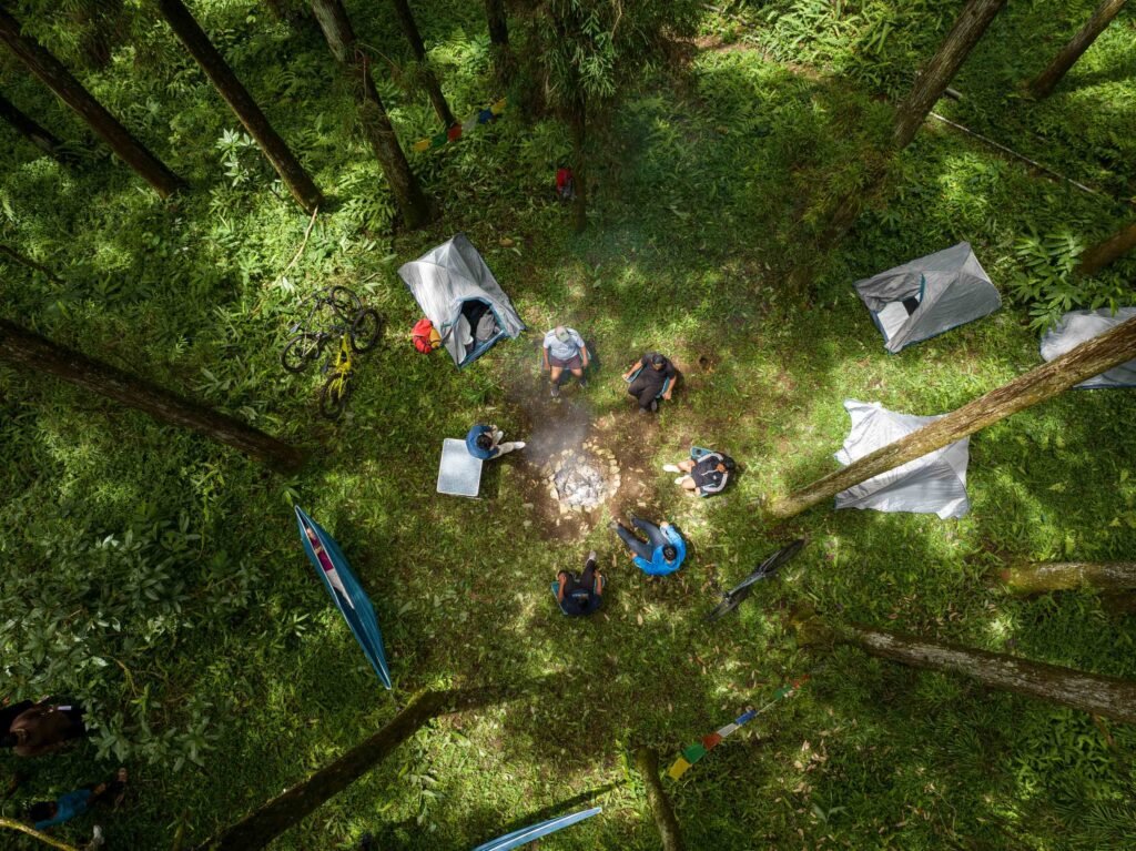 Away from the crowded city